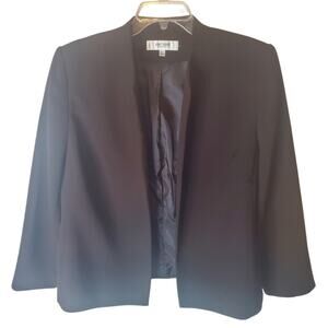 Jones Studio Separates 18W Open Style Balzer Jacket, Brown